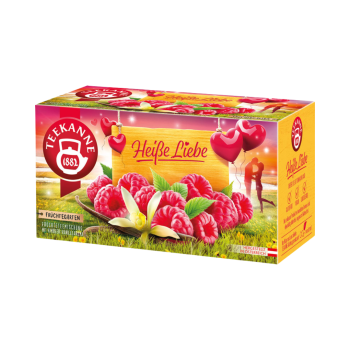 Teekanne Früchtegarten Heiße Liebe, 20 Teebeutel im Kuvert